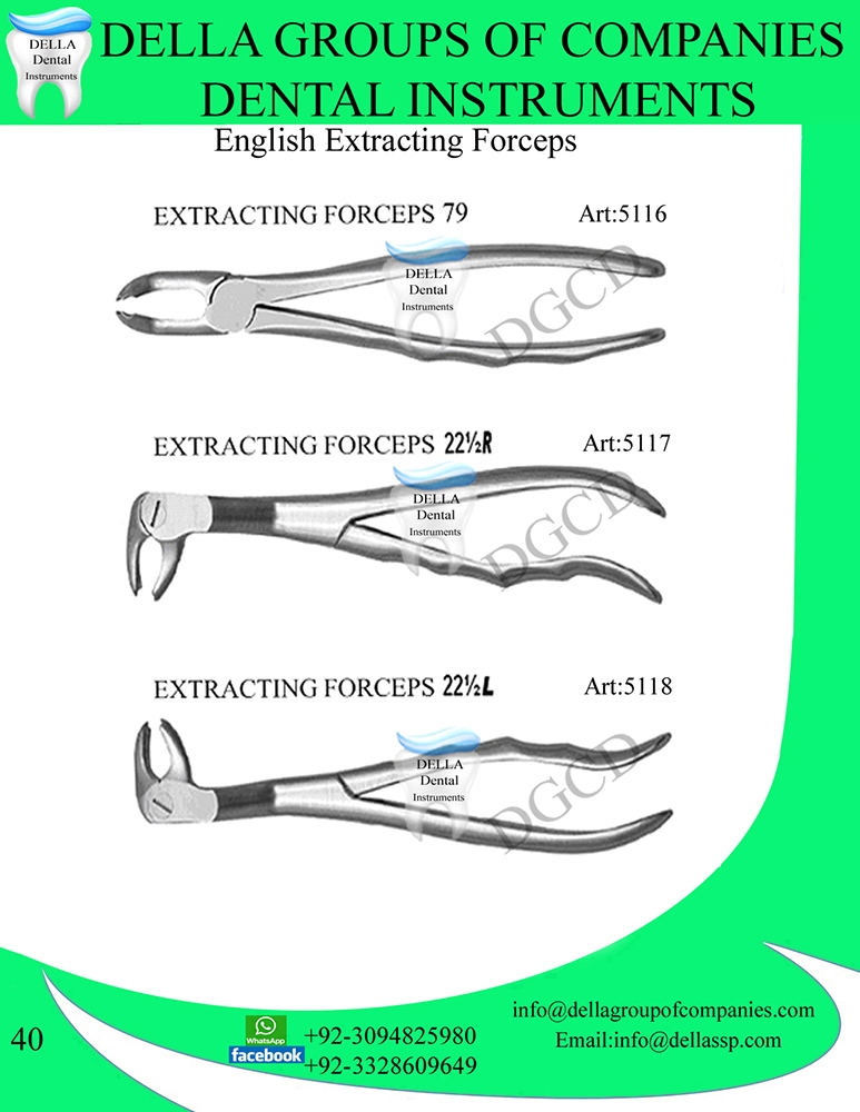 English Extracting Forceps